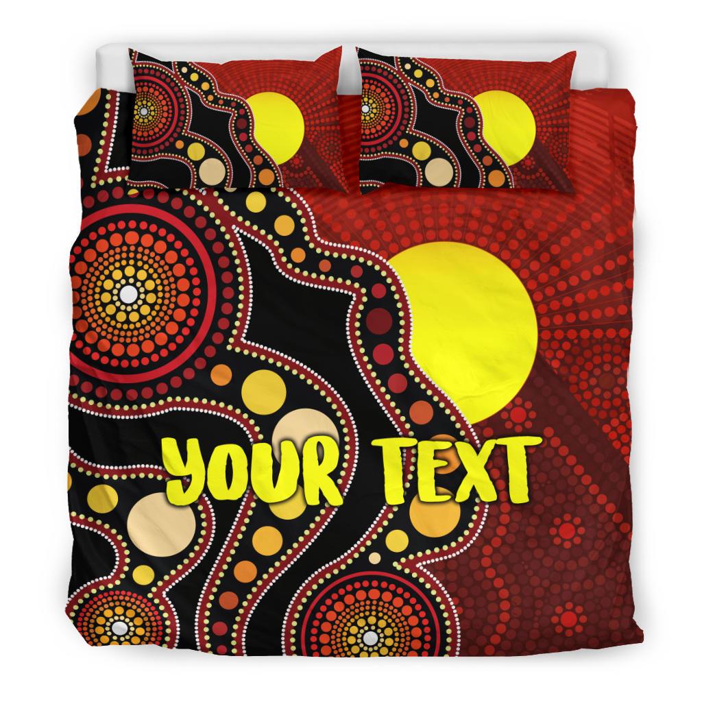 custom-bedding-set-australia-aboriginal-lives-matter-flag-bedding-set