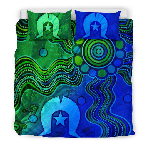aboriginal-bedding-set-torres-strait-islands-flag