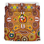 bedding-sets-aboriginal-family-with-dot-painting