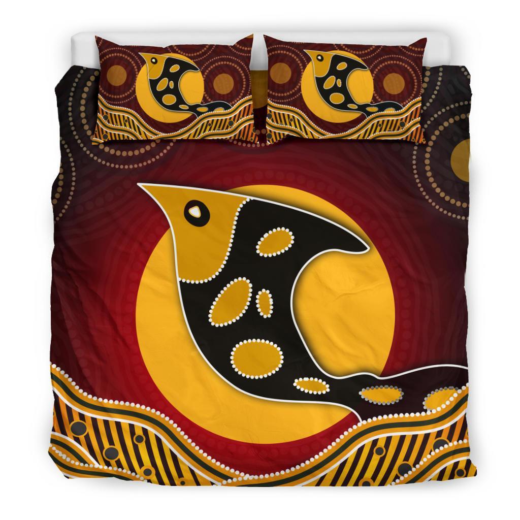 bedding-set-aboriginal-dot-patterns-fish
