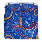 aboriginal-bedding-set-indigenous-footprint-patterns-blue-color