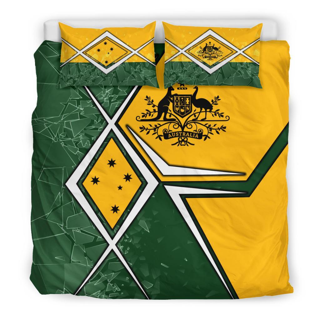 bedding-set-aussie-flag-green