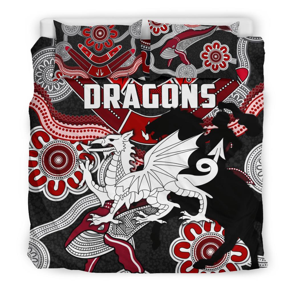 dragons-bedding-set-st-george-indigenous-black