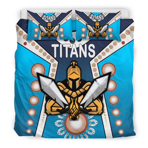 gold-coast-bedding-set-titans-gladiator-simple-indigenous