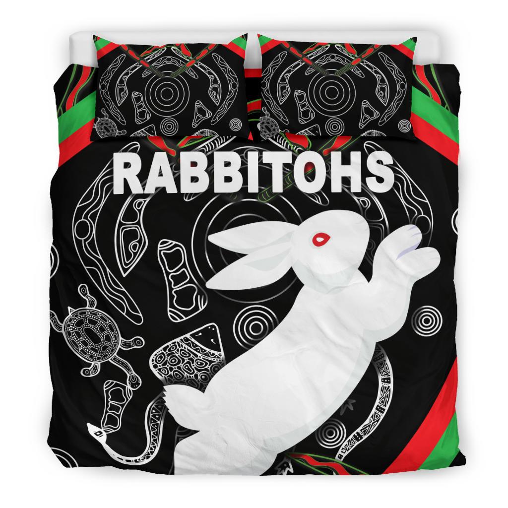 rabbitohs-bedding-set-indigenous-mystery-vibes