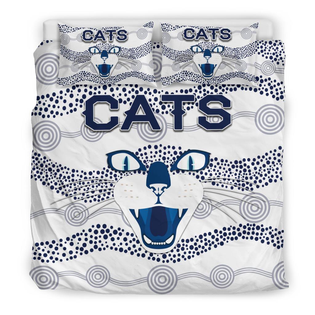 geelong-bedding-set-cats-indigenous-white
