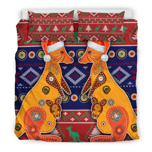 christmas-bedding-set-mother-kangaroo-in-christmas
