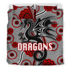 st-george-dragons-bedding-set-unique-indigenous-seamless-dots