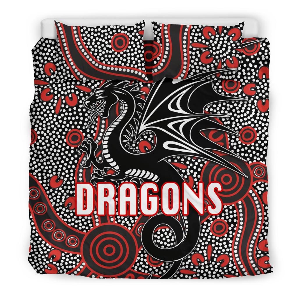 st-george-dragons-bedding-set-unique-indigenous