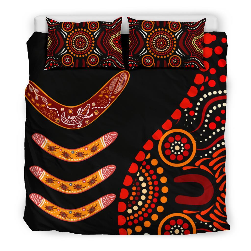 aboriginal-bedding-set-aboriginal-boomerangs-with-dot-painting-pattern