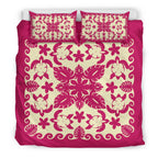 turtle-with-hibiscus-royal-pink-bedding-set
