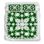 turtle-with-hibiscus-royal-bedding-set-palm-leaf