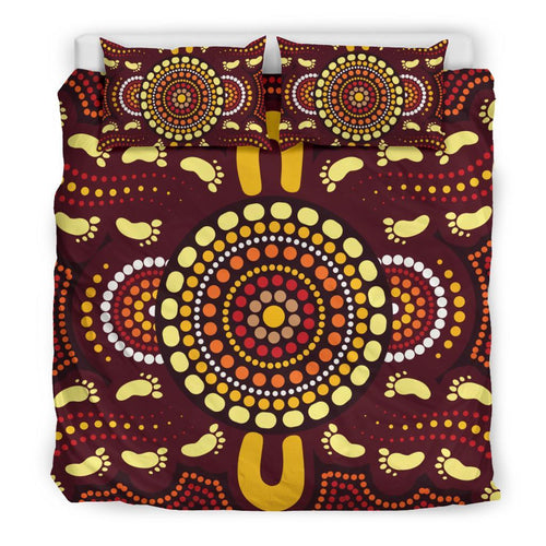 aboriginal-bedding-set-indigenous-circle-footprint