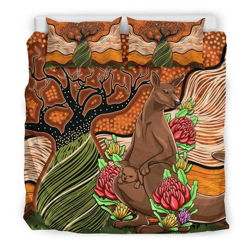 aboriginal-bedding-set-kangaroo-with-indigenous-tree