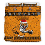 wests-christmas-bedding-set-tigers-unique-vibes-orange