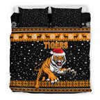 wests-christmas-bedding-set-tigers-unique-vibes-black