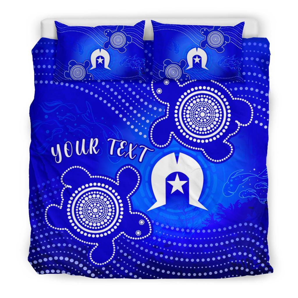 custom-torres-strait-islanders-bedding-set-torres-symbol-with-indigenous-turtle