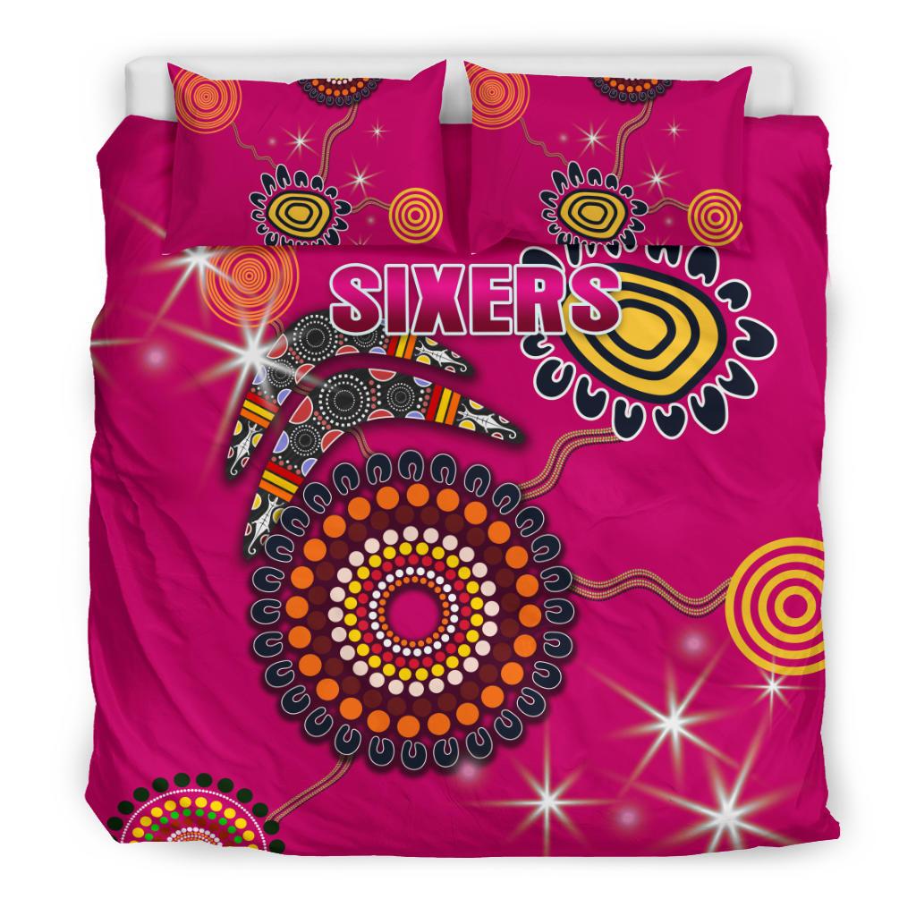 sydney-bedding-set-sixers-indigenous-magenta