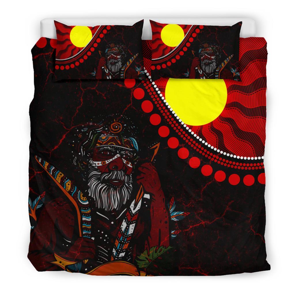 aboriginal-bedding-set-indigenous-people-and-sun