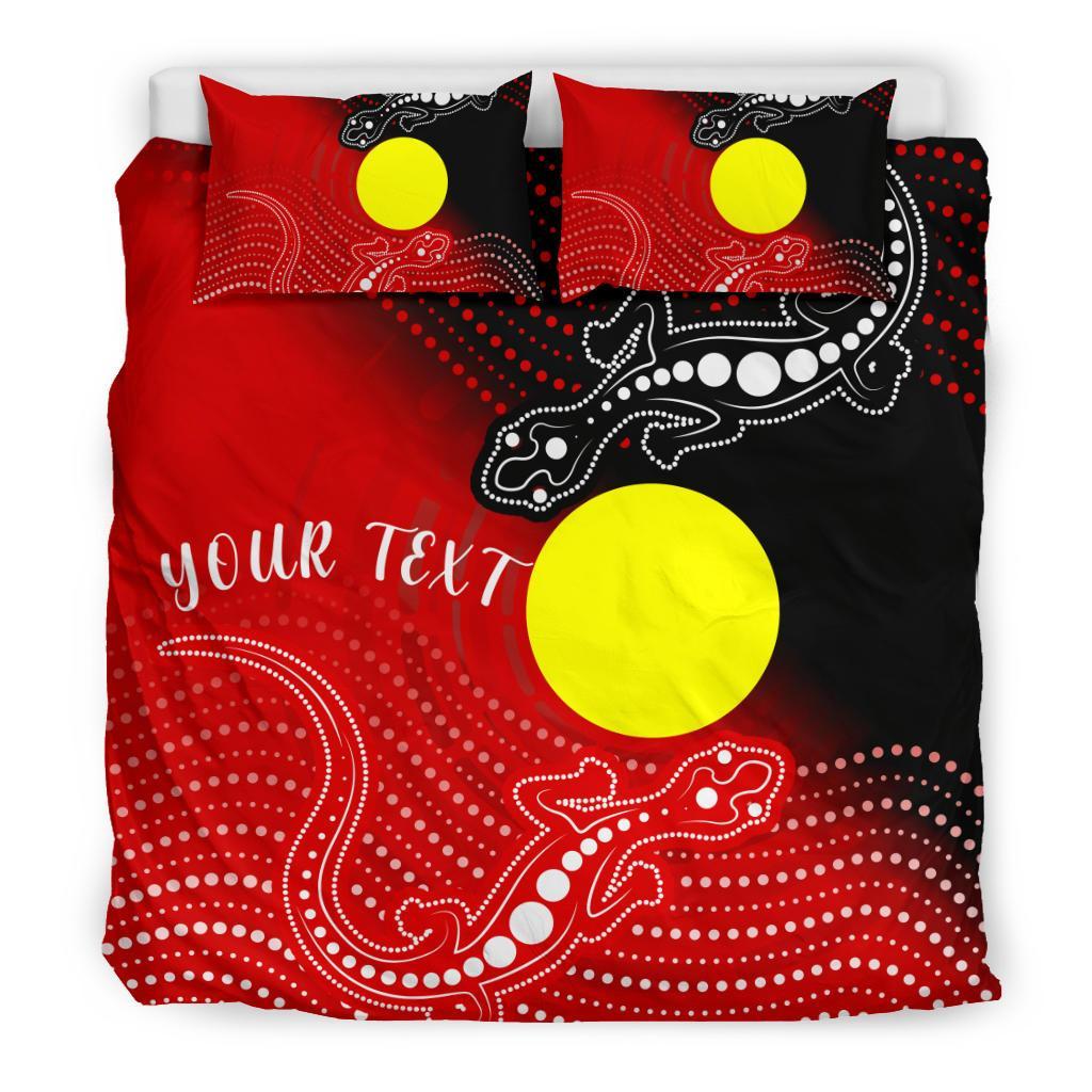 customaboriginal-bedding-set-two-indigenous-lizard