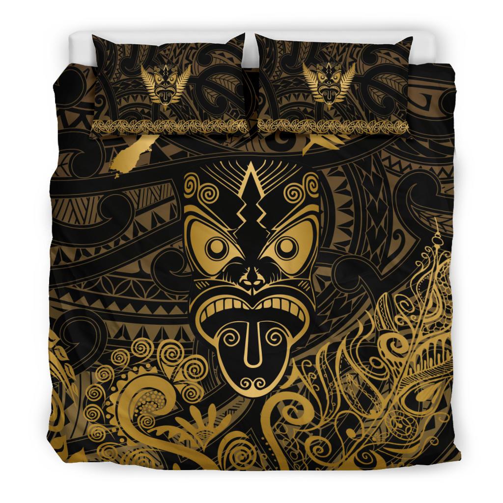 maori-aotearoa-rugby-haka-bedding-set-new-zealand-silver-fern-gold
