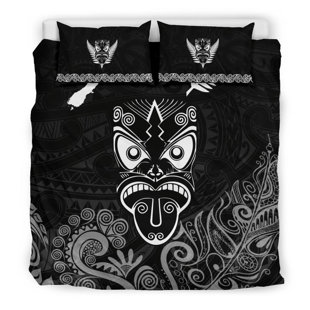 maori-aotearoa-rugby-haka-bedding-set-new-zealand-silver-fern-black