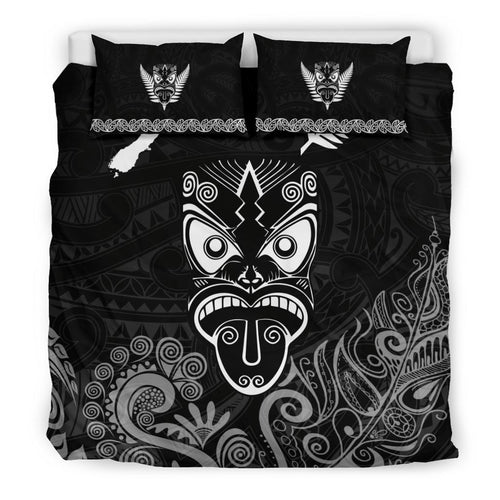 maori-aotearoa-rugby-haka-bedding-set-new-zealand-silver-fern-black
