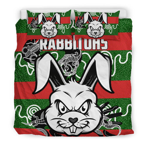 rabbitohs-indigenous-bedding-set-rabbit-head