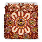 aboriginal-bedding-set-circle-flowers-patterns-ver03