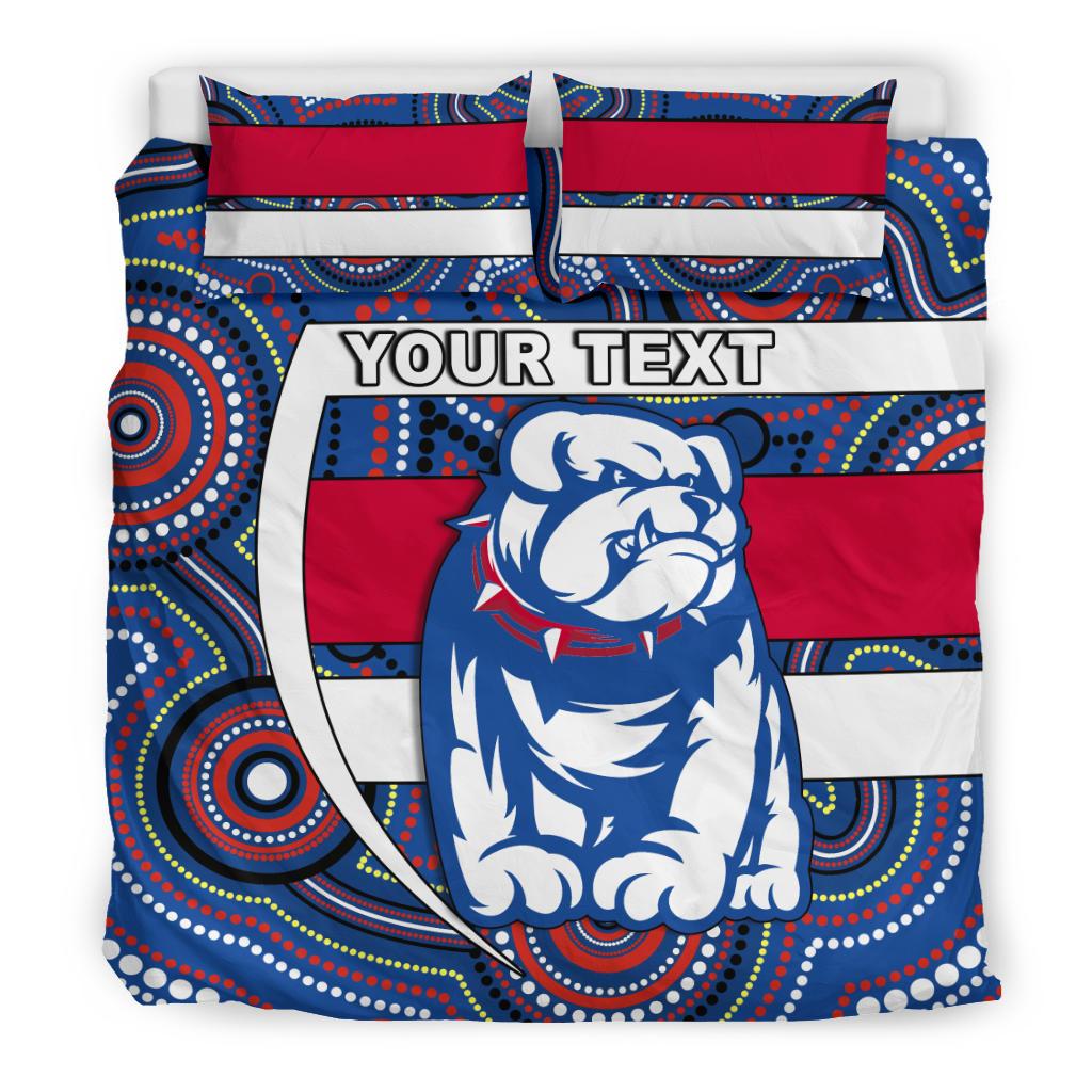 custom-personalised-western-football-bulldogs-bedding-set-redamancy-indigenous-australian