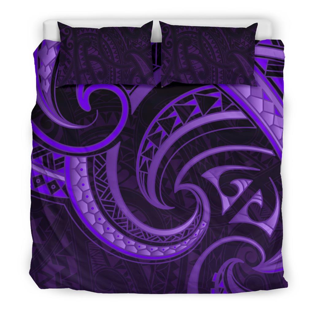 new-zealand-maori-mangopare-bedding-set-polynesian-purple