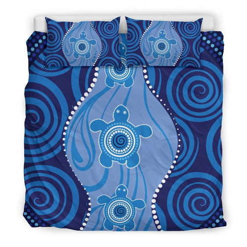 aboriginal-bedding-set-aboriginal-dot-art-painting-with-turtle