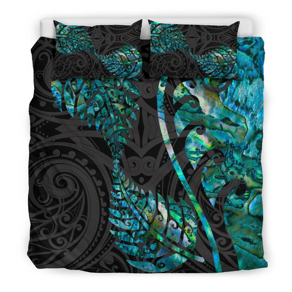 aotearoa-maori-bedding-set-silver-fern-koru-vibes