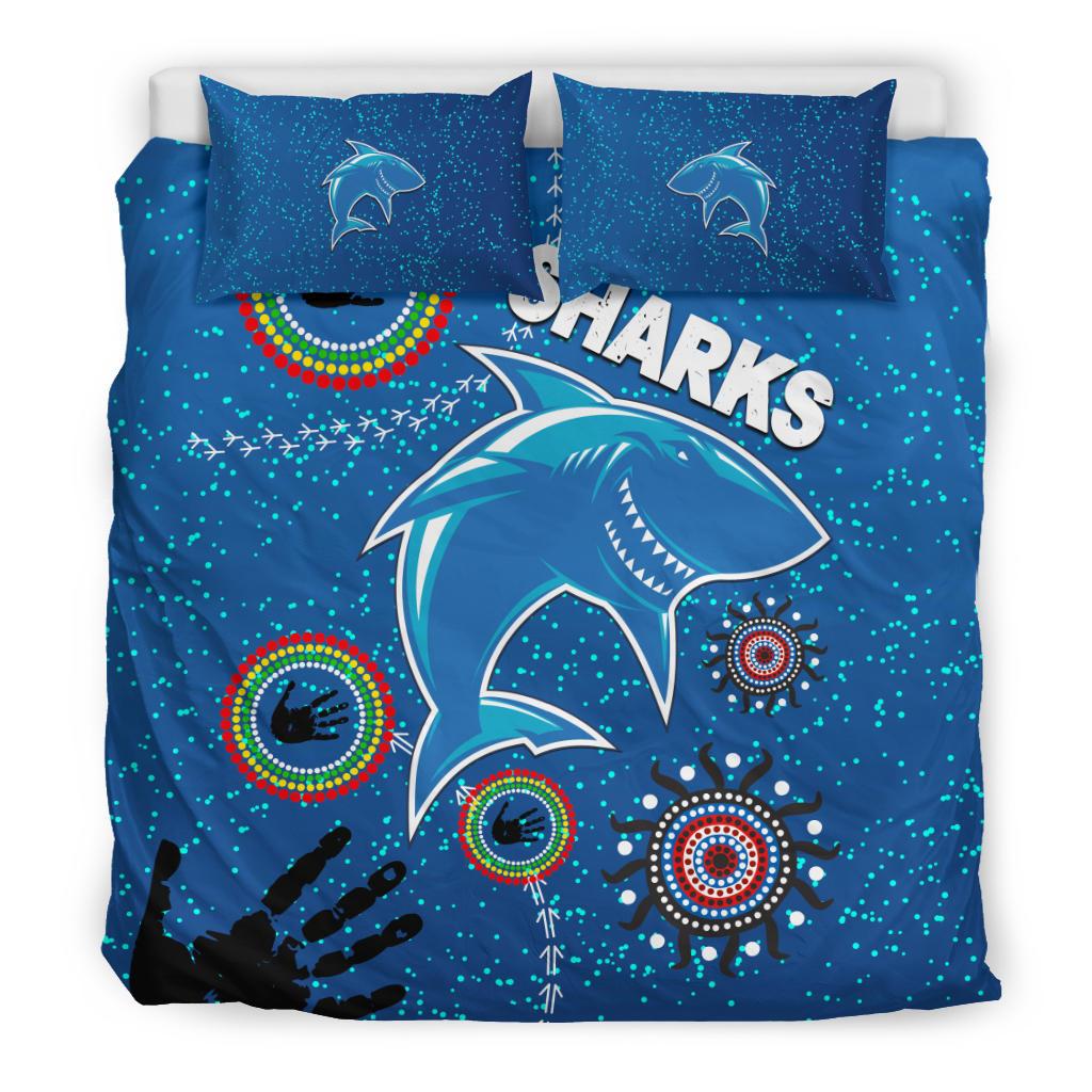 naidoc-sharks-bedding-set-cronulla-aboriginal-style