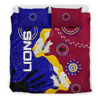 naidoc-brisbane-lions-bedding-set-indigenous-style