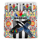 magpies-naidoc-week-bedding-set-collingwood-modern-style