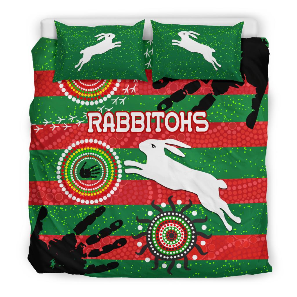 naidoc-rabbitohs-bedding-set-aboriginal-vibes