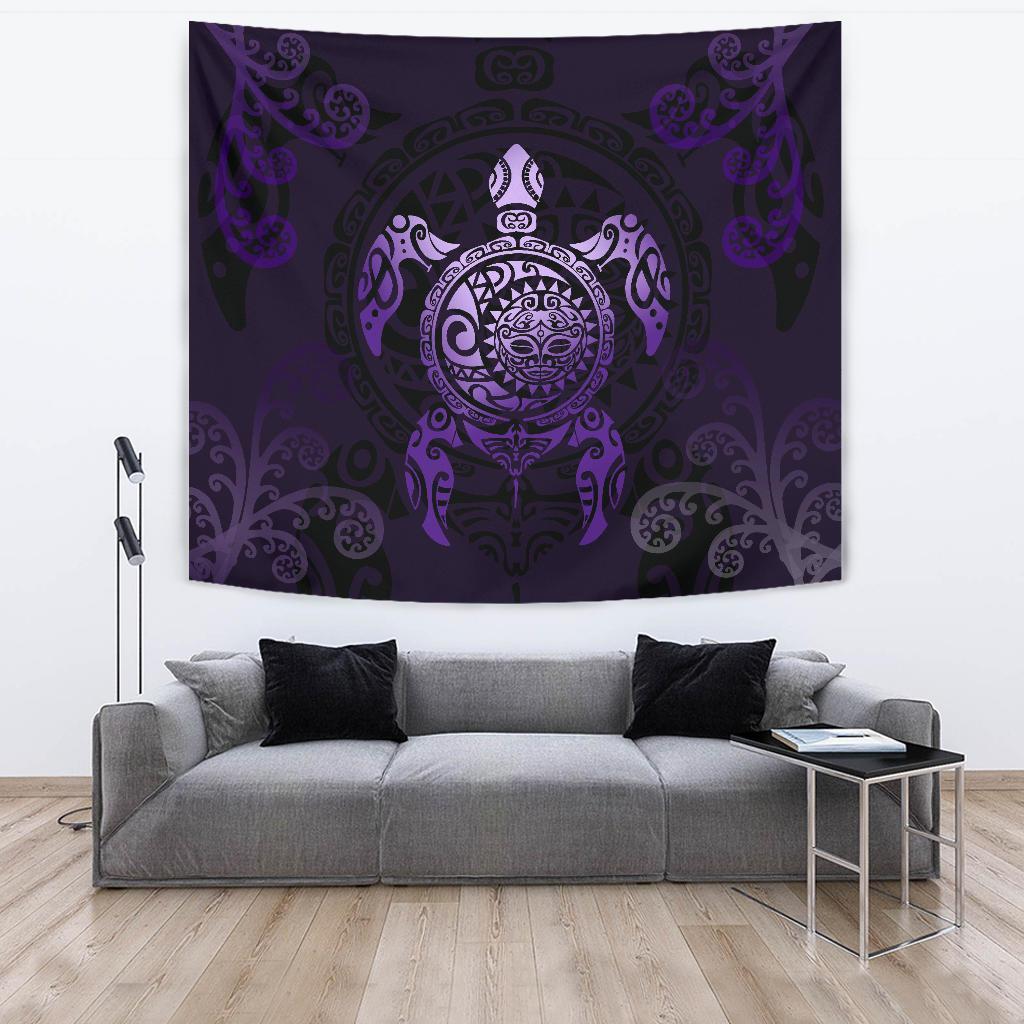 maori-turtle-tapestry-purple