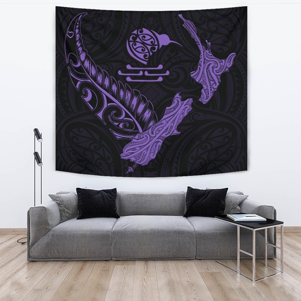 new-zealand-heart-tapestry-map-kiwi-mix-silver-fern-pastel-purple