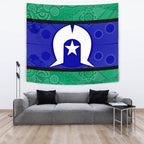 aboriginal-tapestry-torres-strait-islands-flag-with-aboriginal-patterns