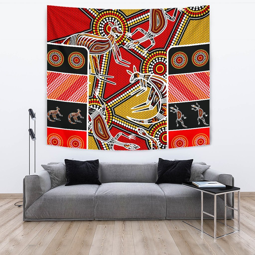 aboriginal-tapestry-kangaroo-dot-painting-patterns