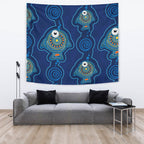 aboriginal-tapestry-indigenous-turtle-patterns
