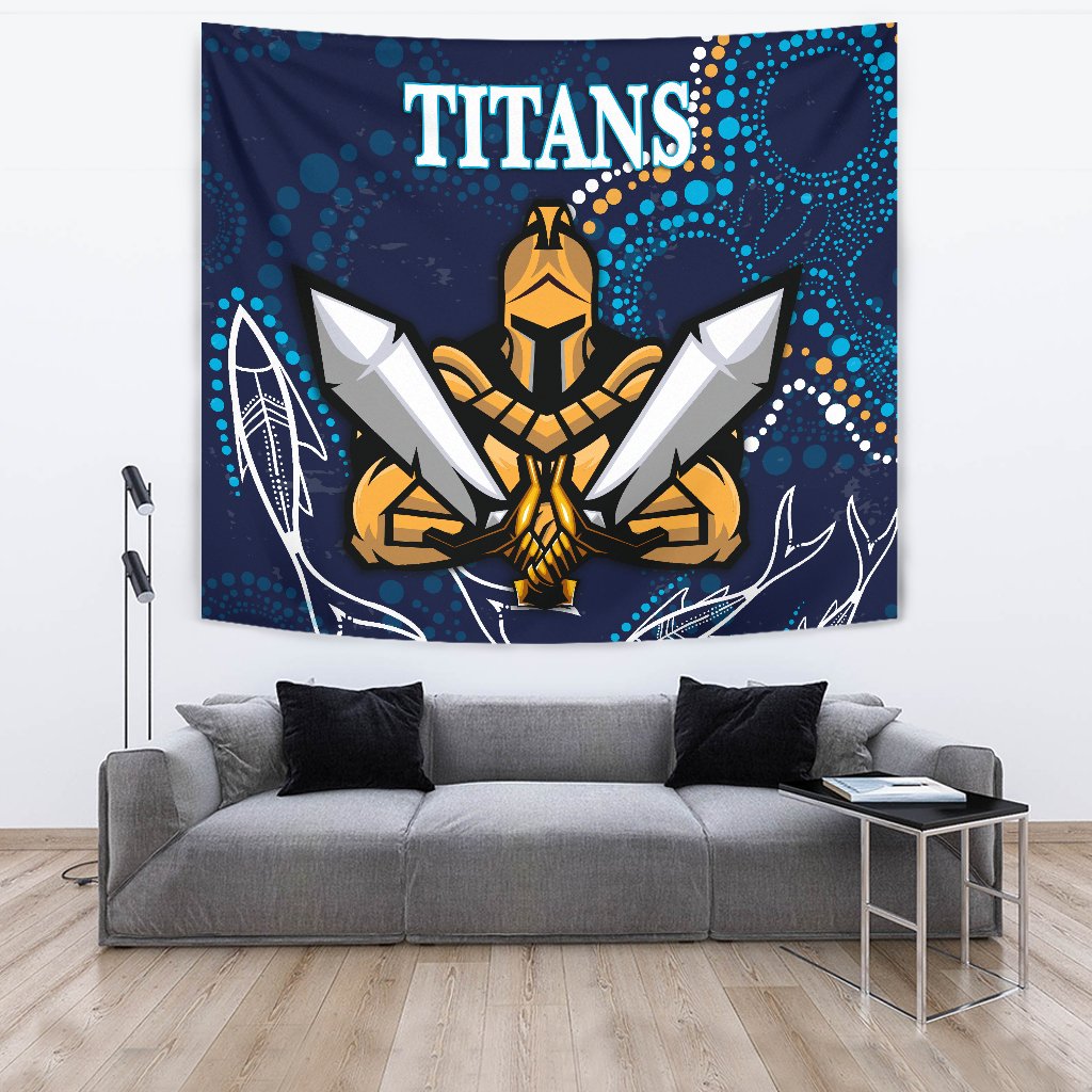gold-coast-tapestry-titans-gladiator-indigenous