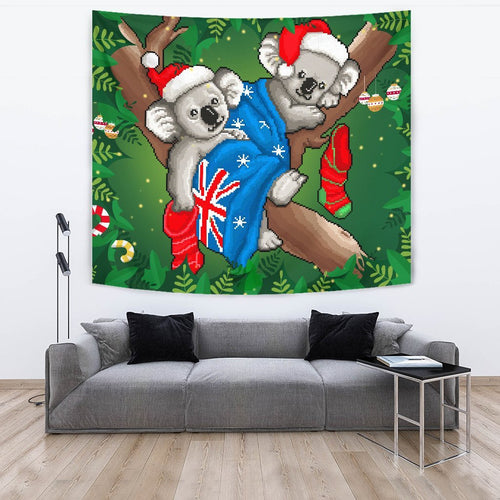 christmas-tapestry-australia-flag-with-koala-ugly-christmas