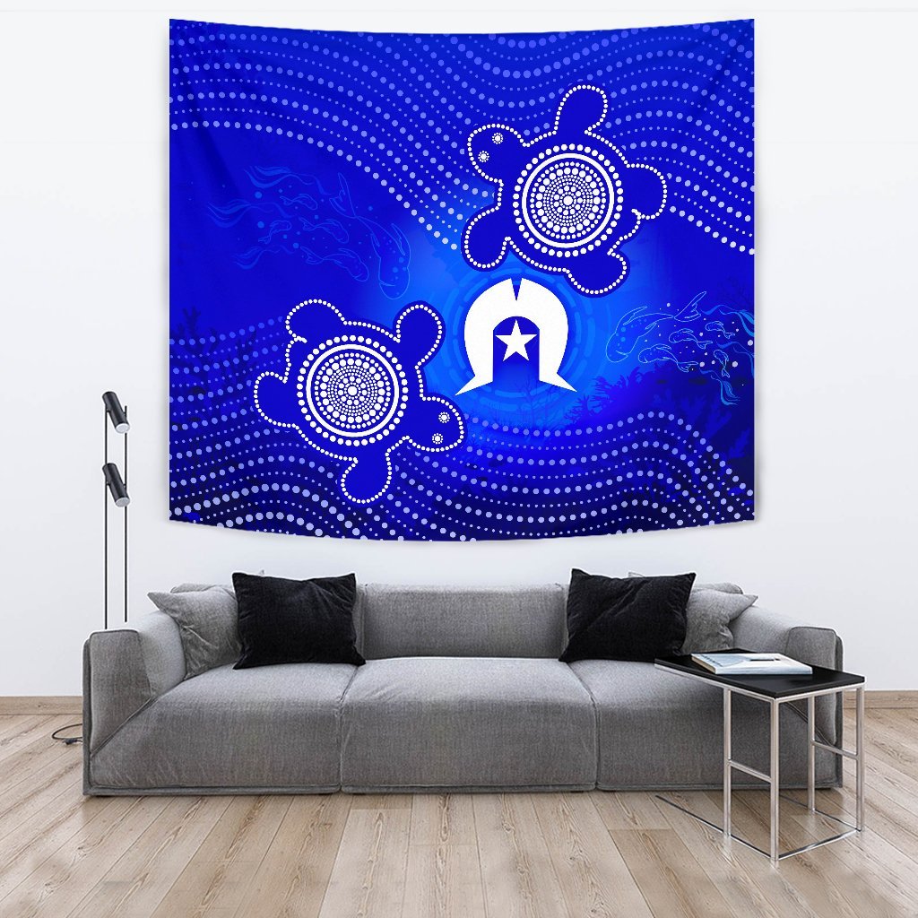 torres-strait-islanders-tapestry-torres-symbol-with-turtle
