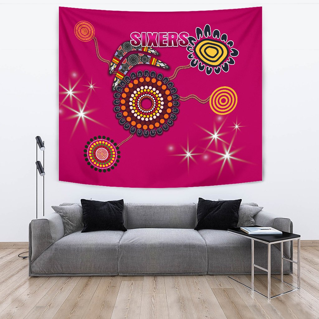 sydney-tapestry-sixers-indigenous-magenta
