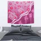 pink-turtle-hibiscus-tapestry