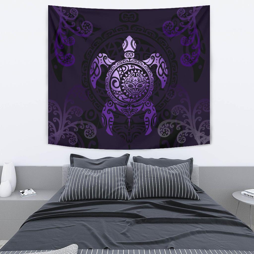 maori-turtle-tapestry-purple