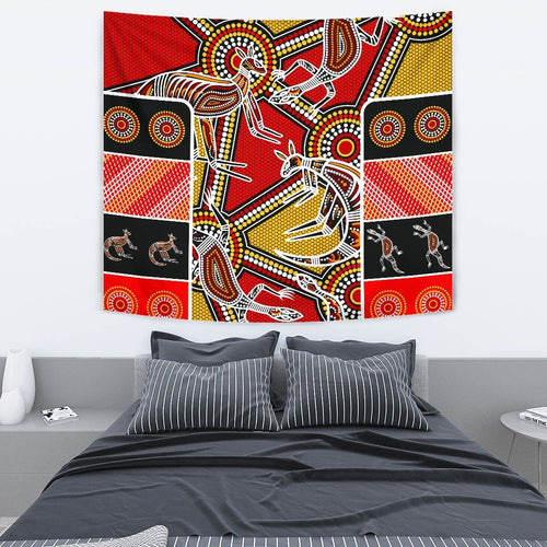 aboriginal-tapestry-kangaroo-dot-painting-patterns