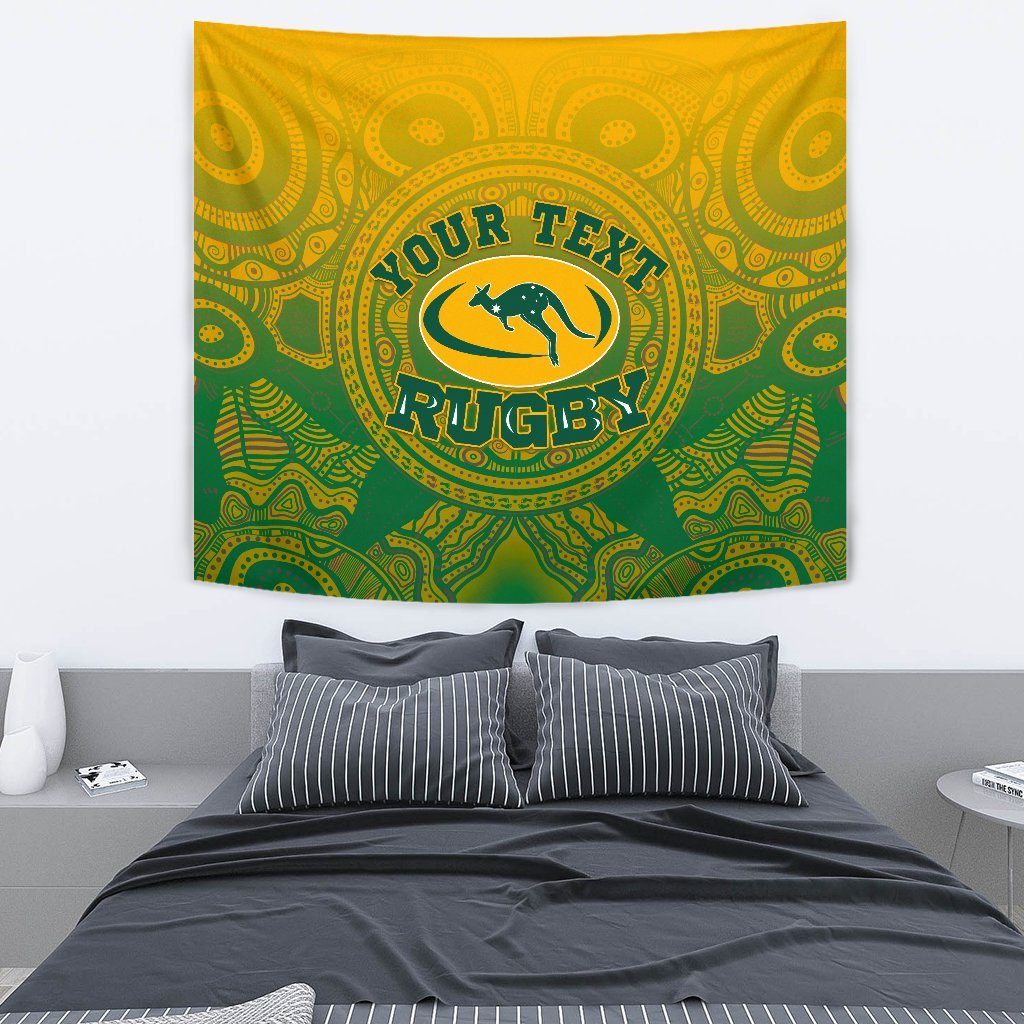 custom-aboriginal-tapestry-australia-rugby-and-coat-of-arms